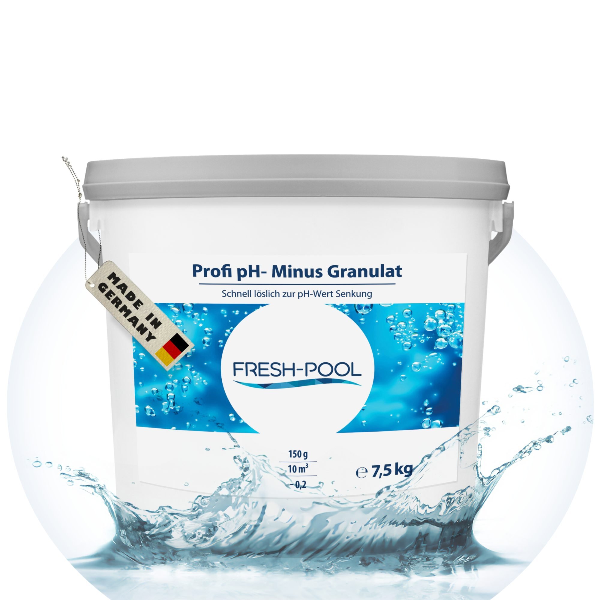 Fresh-Pool Profi pH- Minus Granulat 7,5 kg